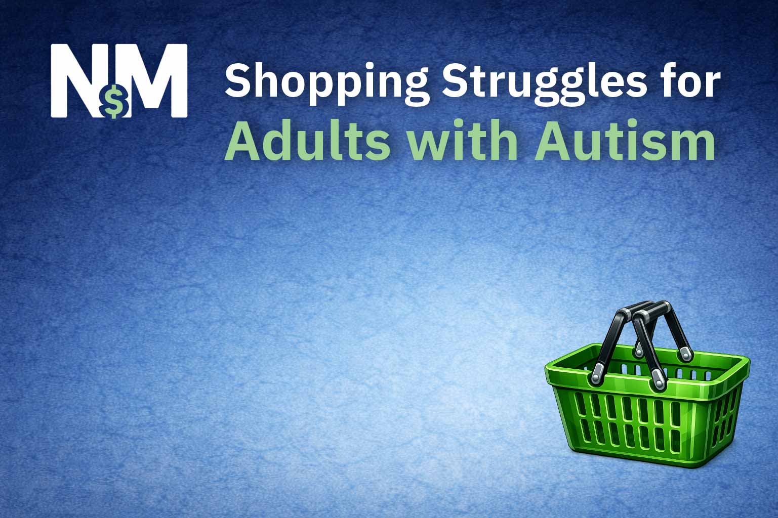 Shopping struggles for adults with autism